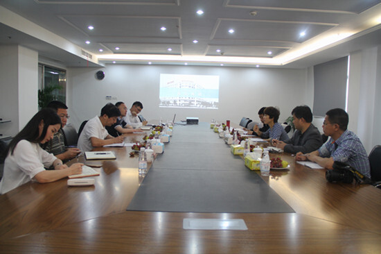 民建金华市委会陈琳副主委带队走访我集团